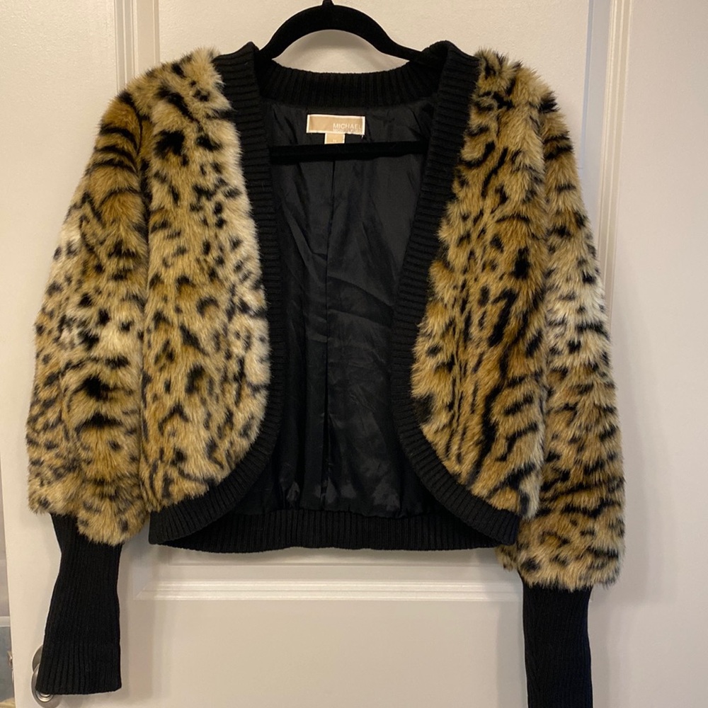 Michael Kors Leopard jacket
